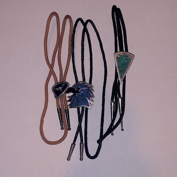 vintage bolo ties - Picture 1 of 6
